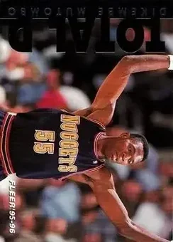 1995-96 Fleer - Total D #5 - Dikembe Mutombo - Denver Nuggets