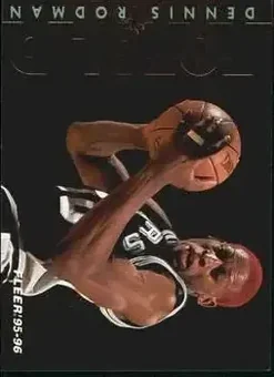 1995-96 Fleer - Total D #11 - Dennis Rodman - San Antonio Spurs