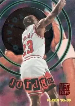 1995-96 Fleer #2 Total O Hot Pack Michael Jordan