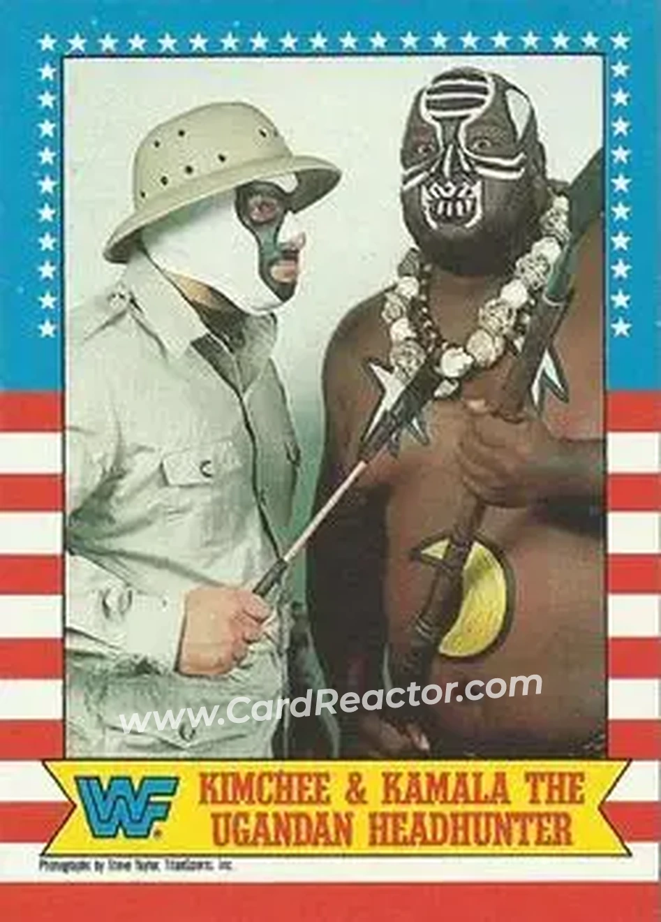 1987 Topps WWF #11 - Card #11 - Front 1987 Topps WWF #11 - Card #11 - Front