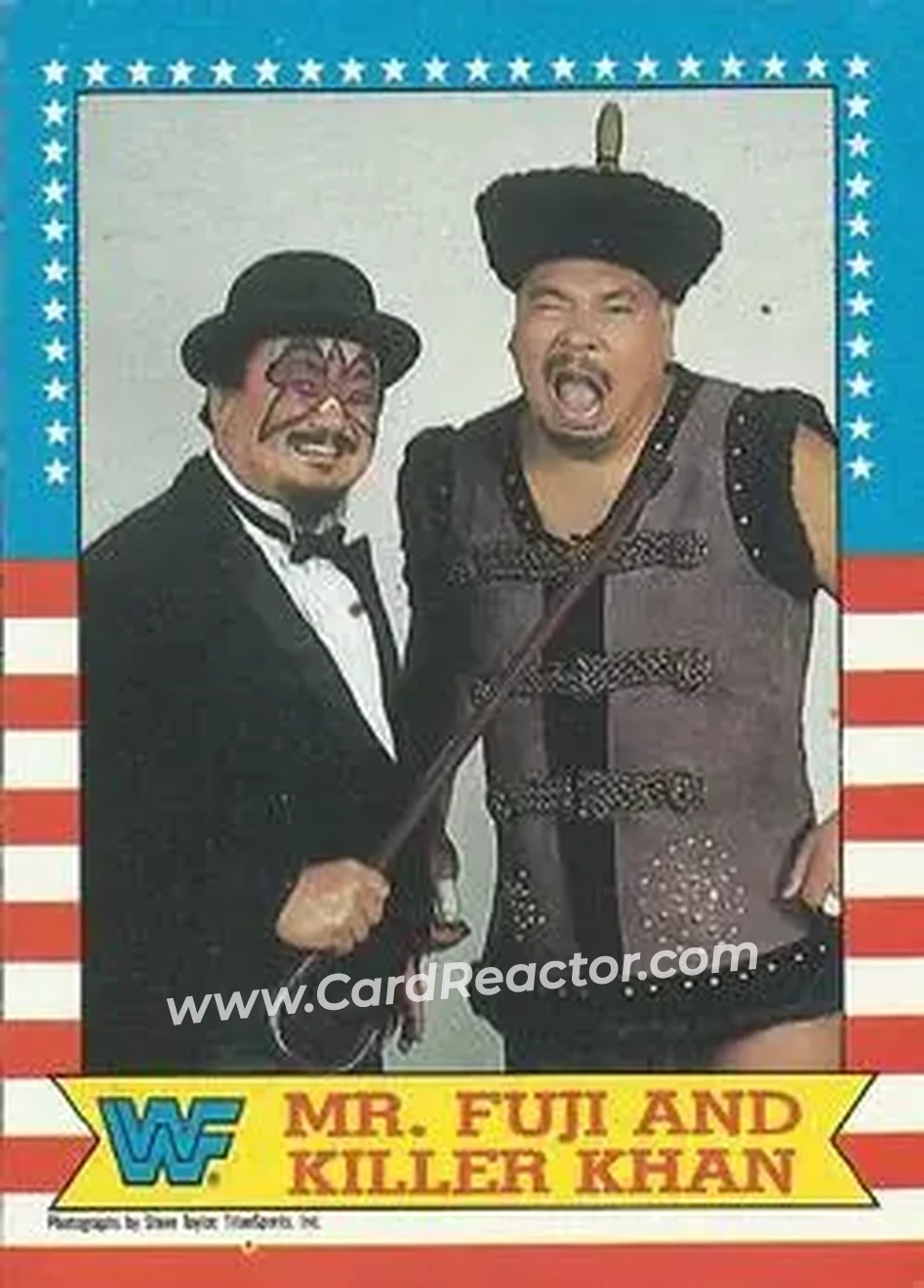 1987 Topps WWF #17 - Card #17 - Front 1987 Topps WWF #17 - Card #17 - Front
