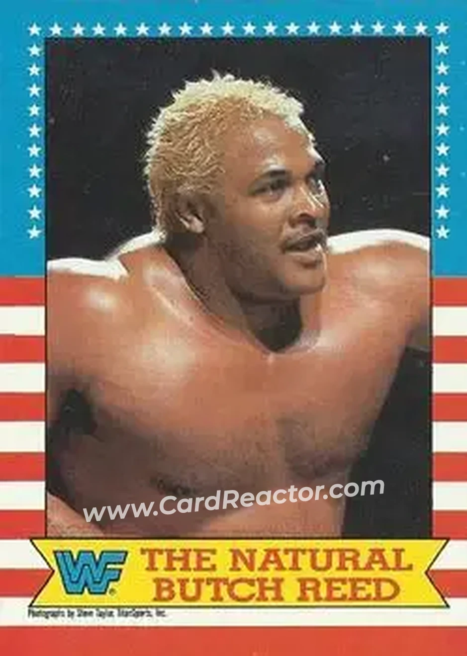 1987 Topps WWF #18 - The Natural Butch Reed