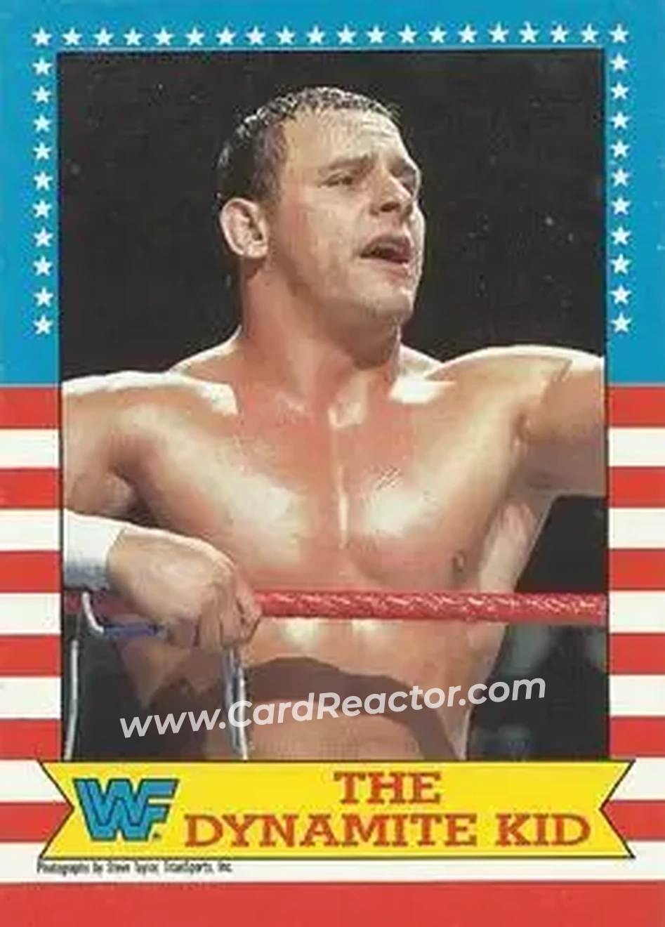 1987 Topps WWF #20 - Dynamite Kid