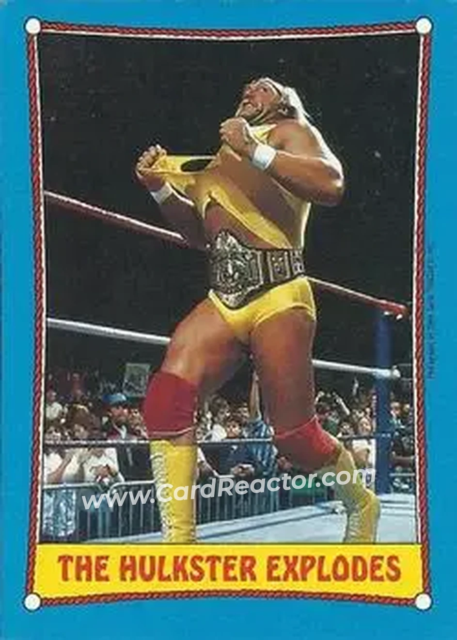 1987 Topps WWF #26 - Card #26 - Front