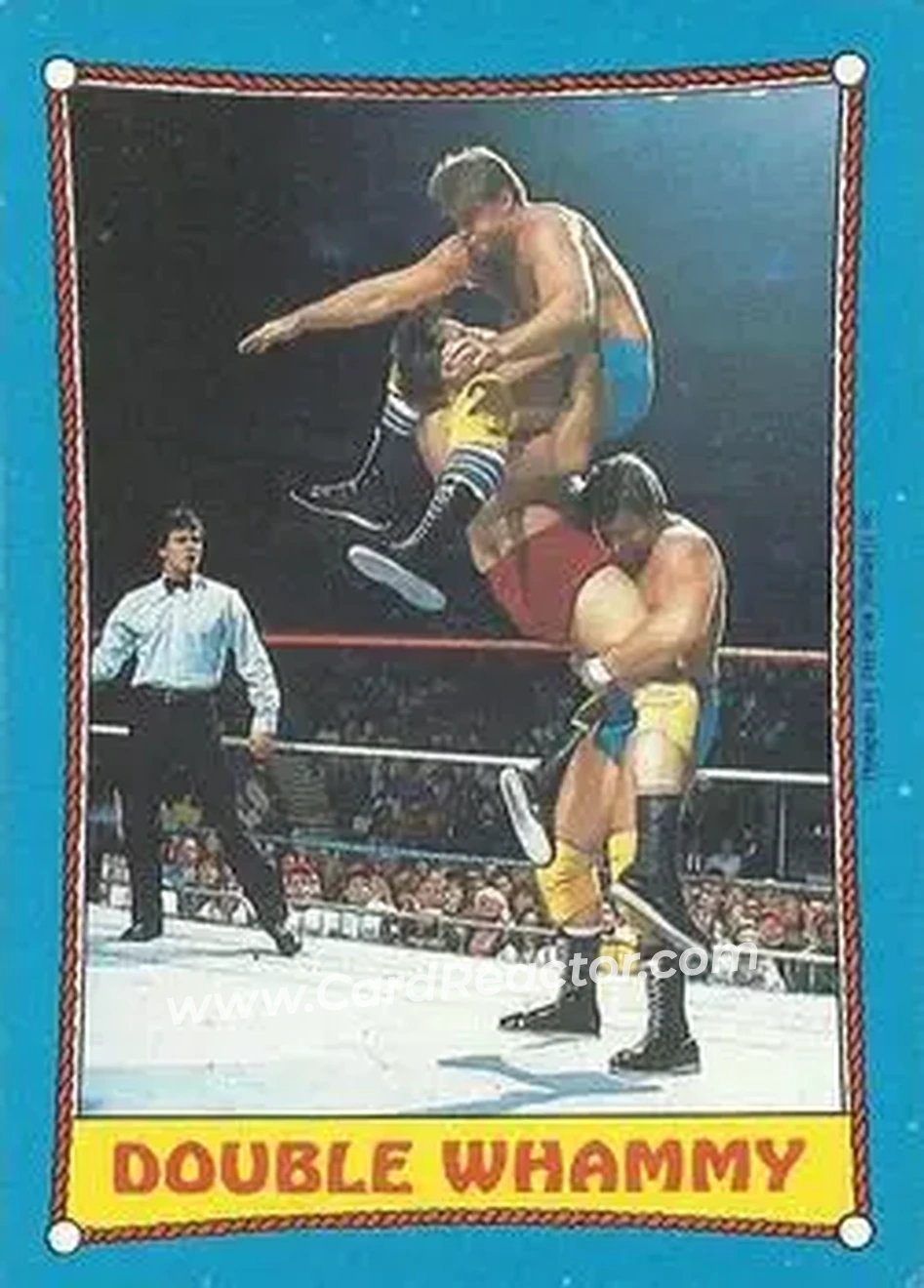 1987 Topps WWF #27 - Card #27 - Front
