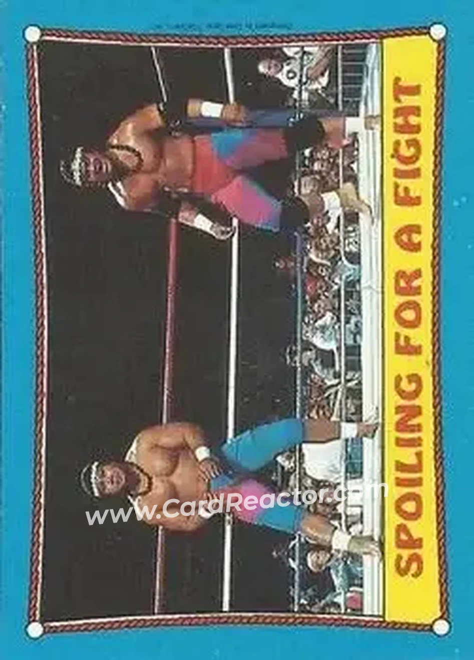 1987 Topps WWF #28 - Card #28 - Front