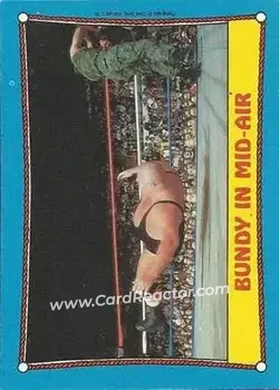 1987 Topps WWF #42 - Card #42 - Front
