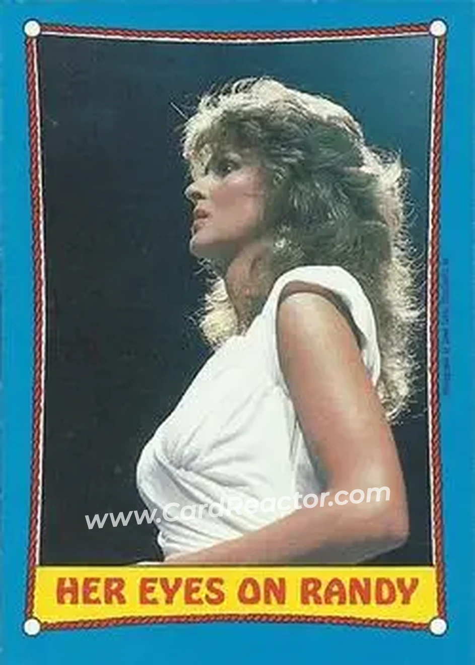 1987 Topps WWF #44 - Card #44 - Front
