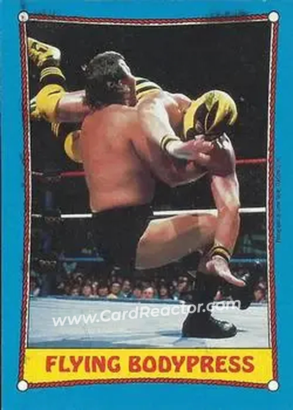 1987 Topps WWF #47 - Card #47 - Front