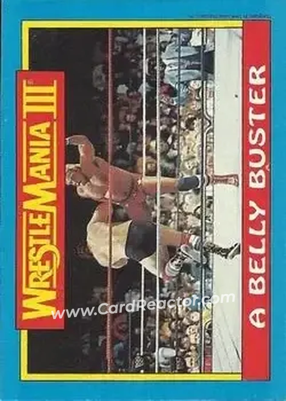 1987 Topps WWF #49 - Card #49 - Front