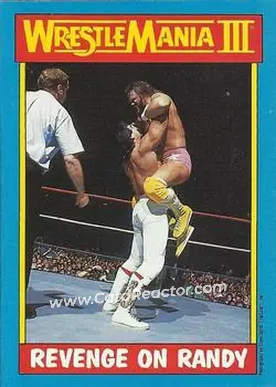 1987 Topps WWF #50 - Card #50 - Front