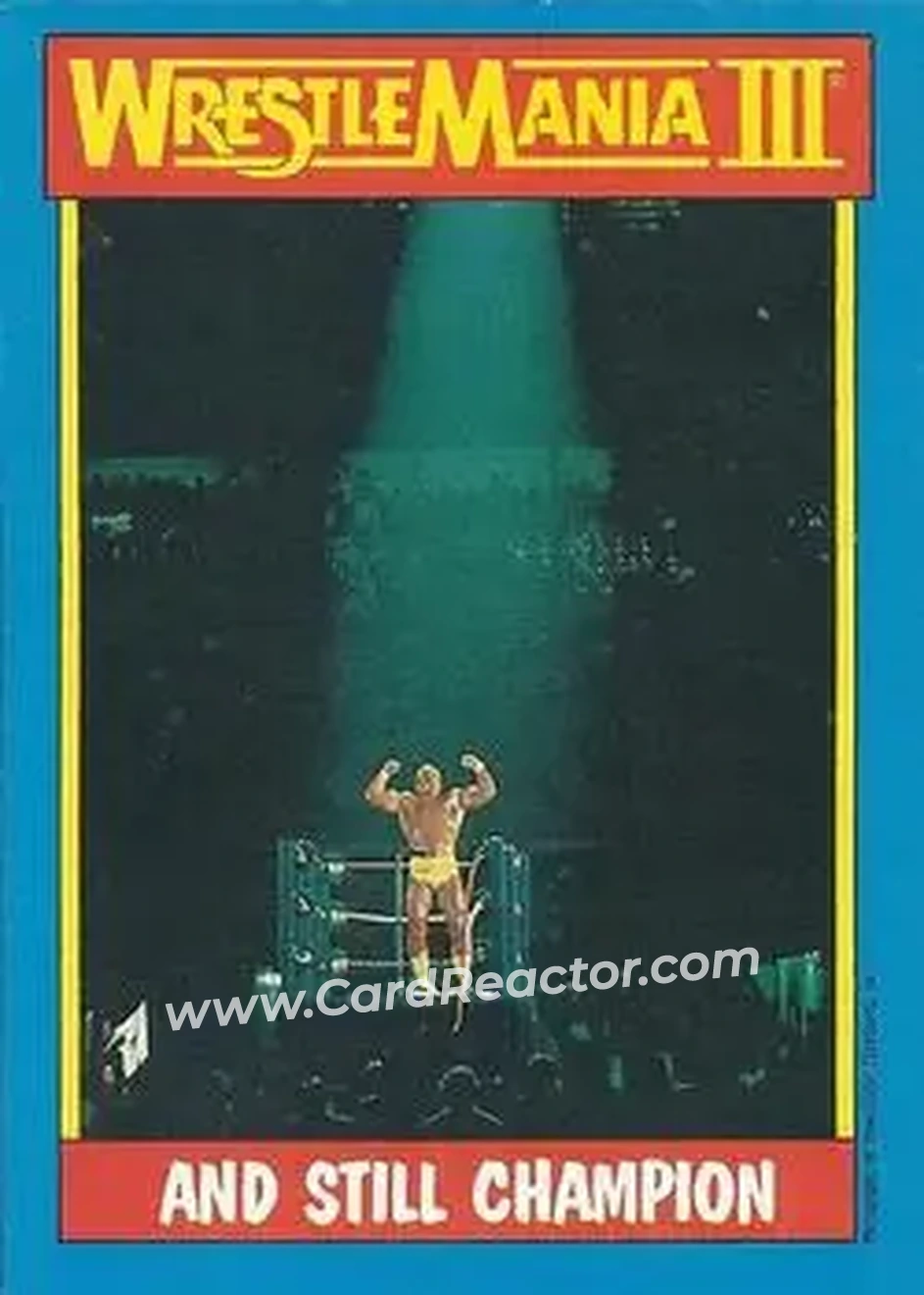 1987 Topps WWF #56 - Card #56 - Front