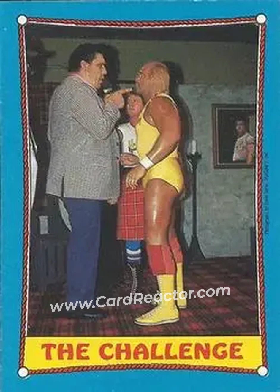 1987 Topps WWF #58 - Card #58 - Front 1987 Topps WWF #58 - Card #58 - Front