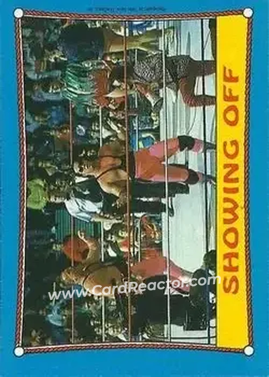 1987 Topps WWF #63 - Card #63 - Front