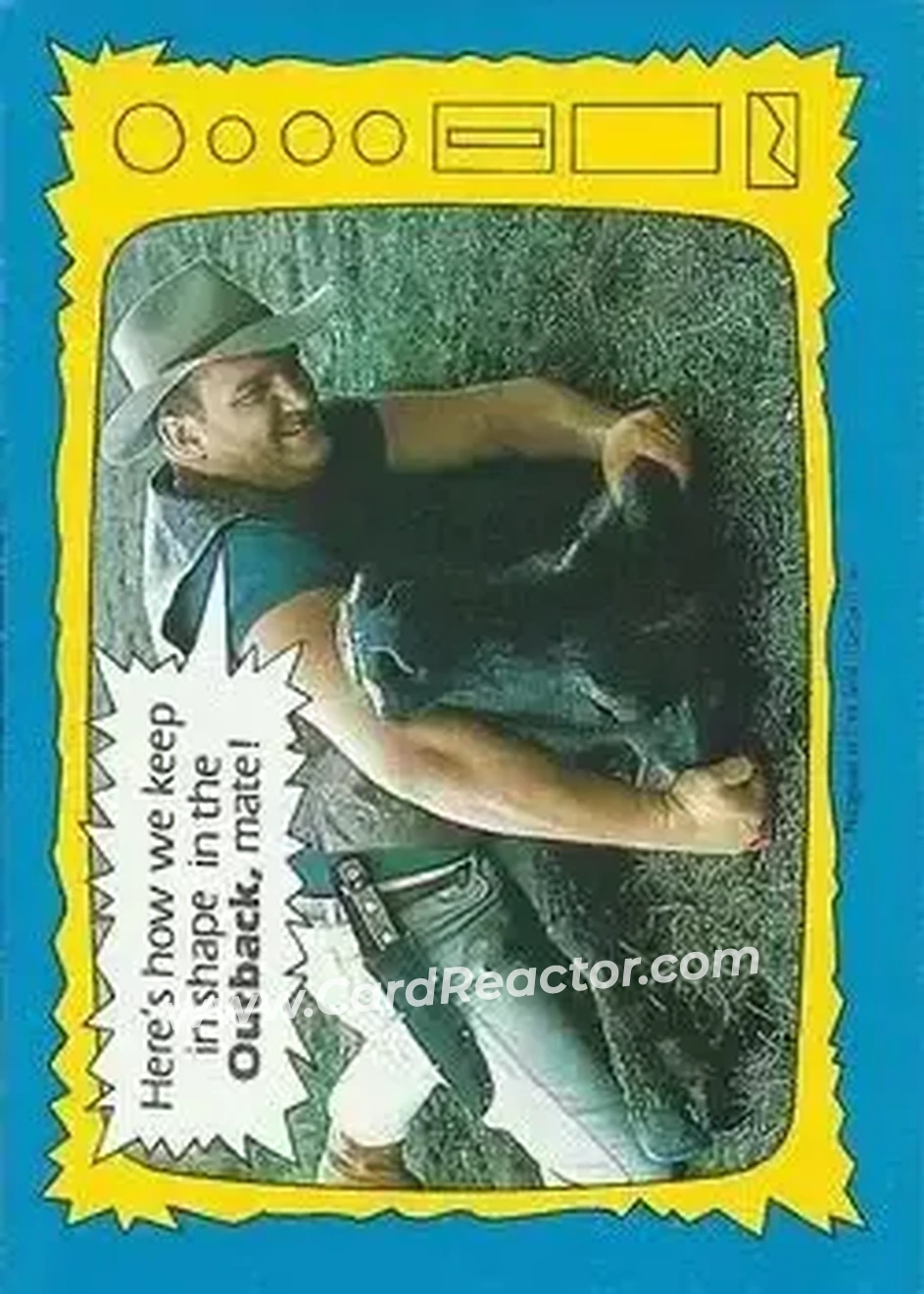 1987 Topps WWF #68 - Outback Jack