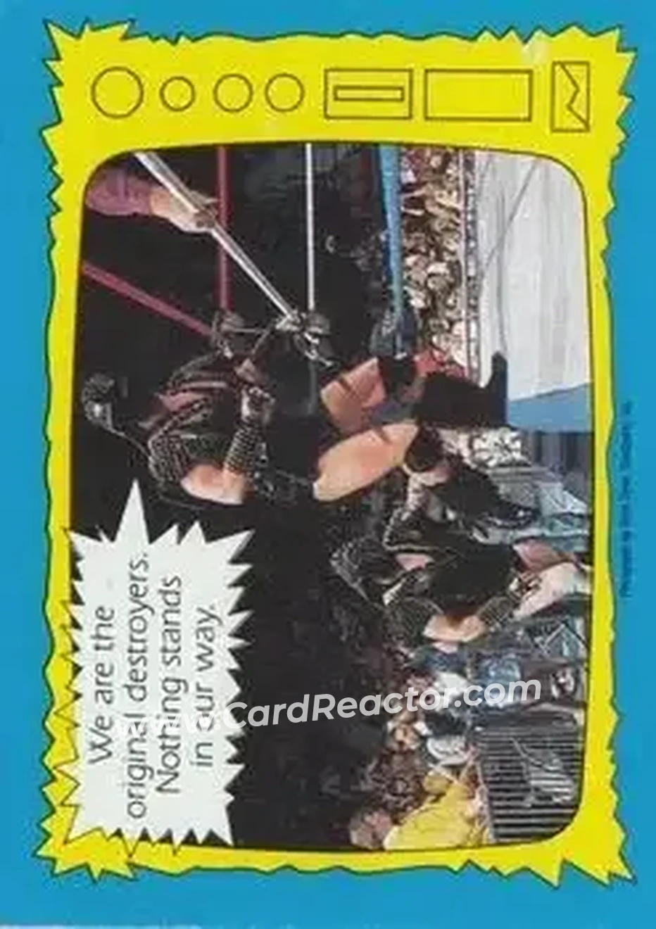 1987 Topps WWF #71 - Demolition - Front