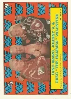 1987 Topps WWF #9 Stickers Card #9