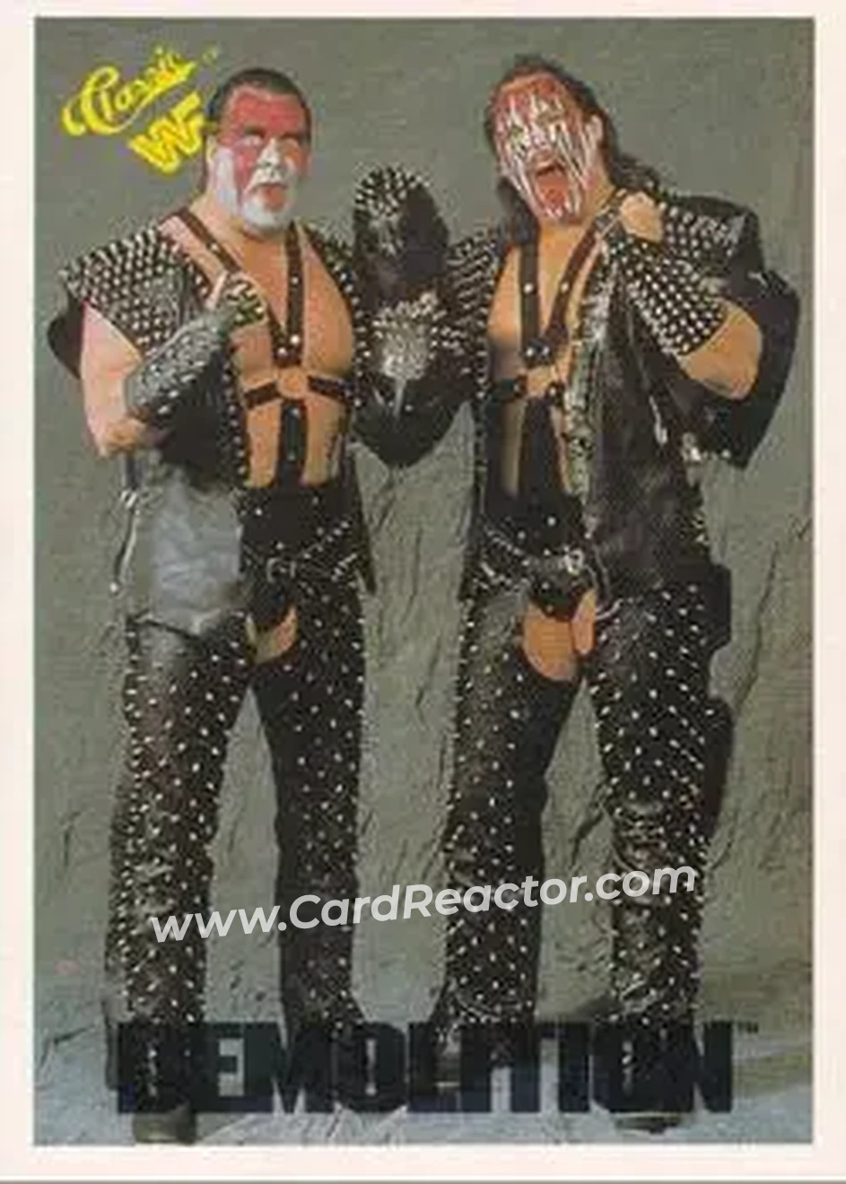 1989 Classic WWF #6 - Demolition - Front 1989 Classic WWF #6 - Demolition - Front