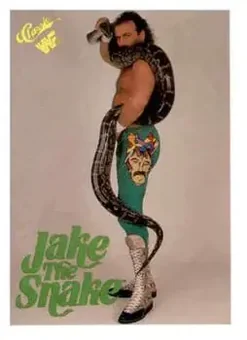 1989 Classic WWF #7 Jake "The Snake" Roberts