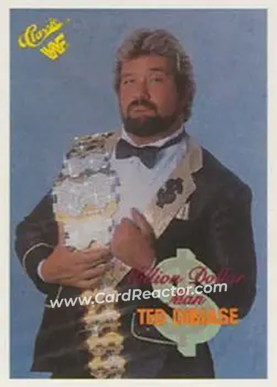 1989 Classic WWF #8 - "The Million Dollar Man" Ted DiBiase