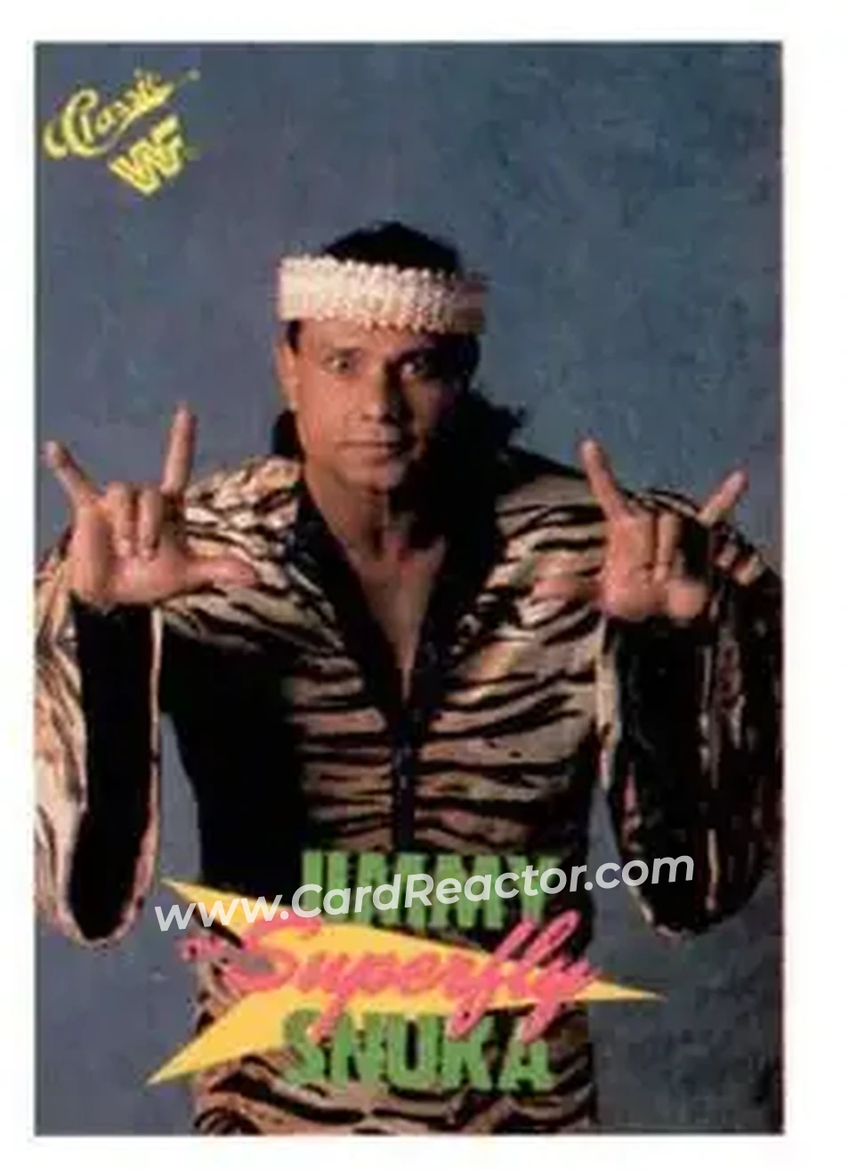 1989 Classic WWF #14 - Superfly Jimmy Snuka