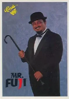 1989 Classic WWF #22 Mr. Fuji