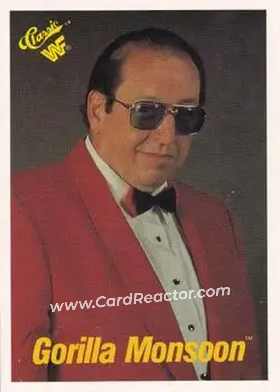 1989 Classic WWF #52 - Gorilla Monsoon