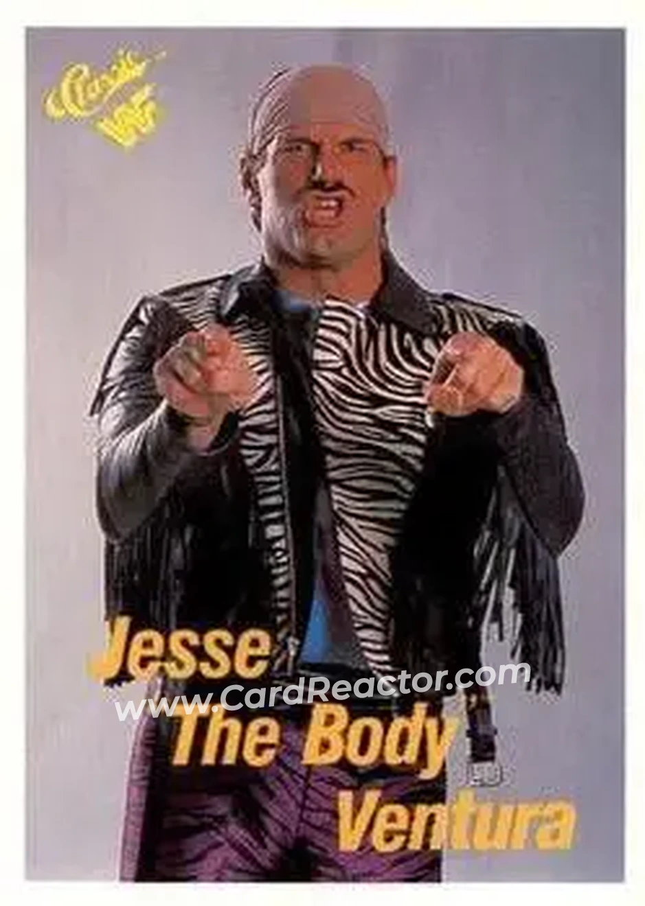 1989 Classic WWF #53 - Jesse "The Body" Ventura