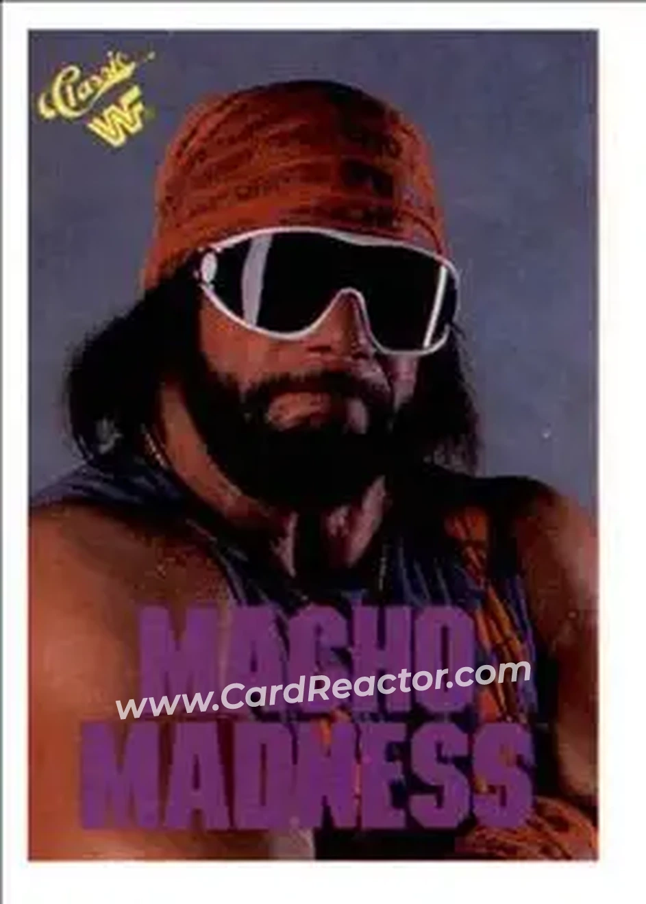 1989 Classic WWF #60 - "Macho King" Randy Savage