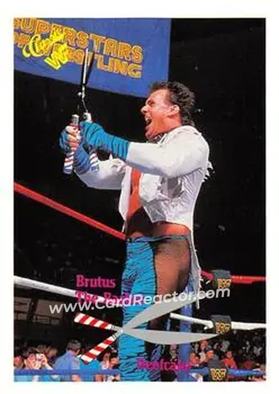 1989 Classic WWF #68 - Brutus "The Barber" Beefcake