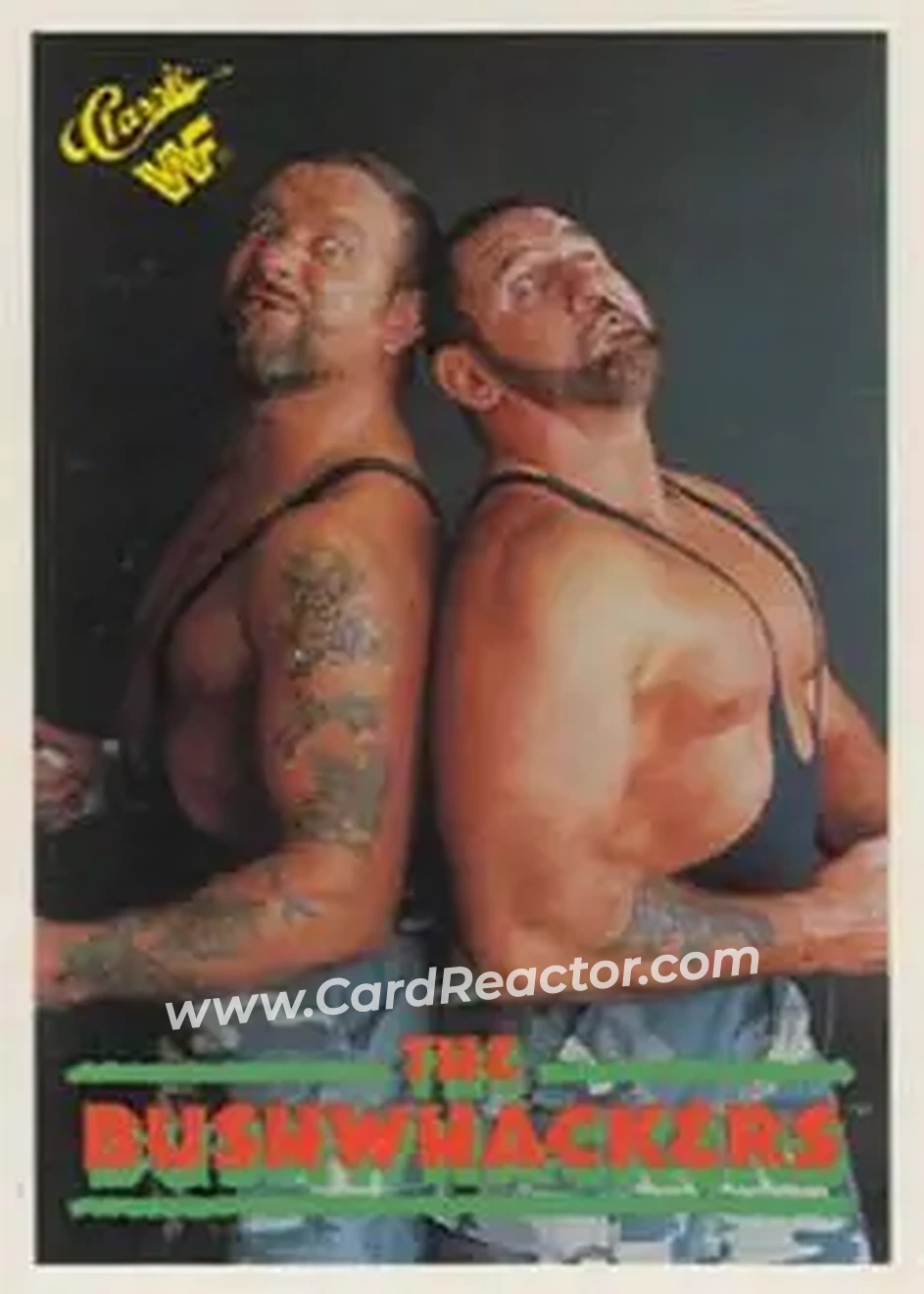 1989 Classic WWF #70 - The Bushwhackers (Butch & Luke)