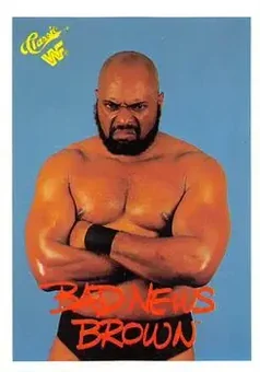 1989 Classic WWF #79 Bad News Brown