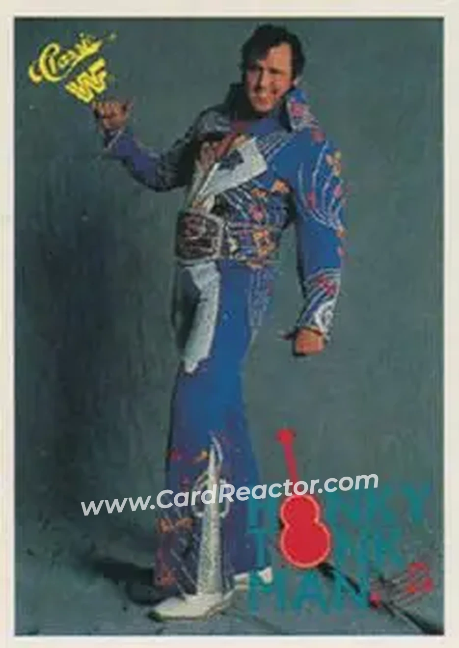 1989 Classic WWF #80 - Honky Tonk Man