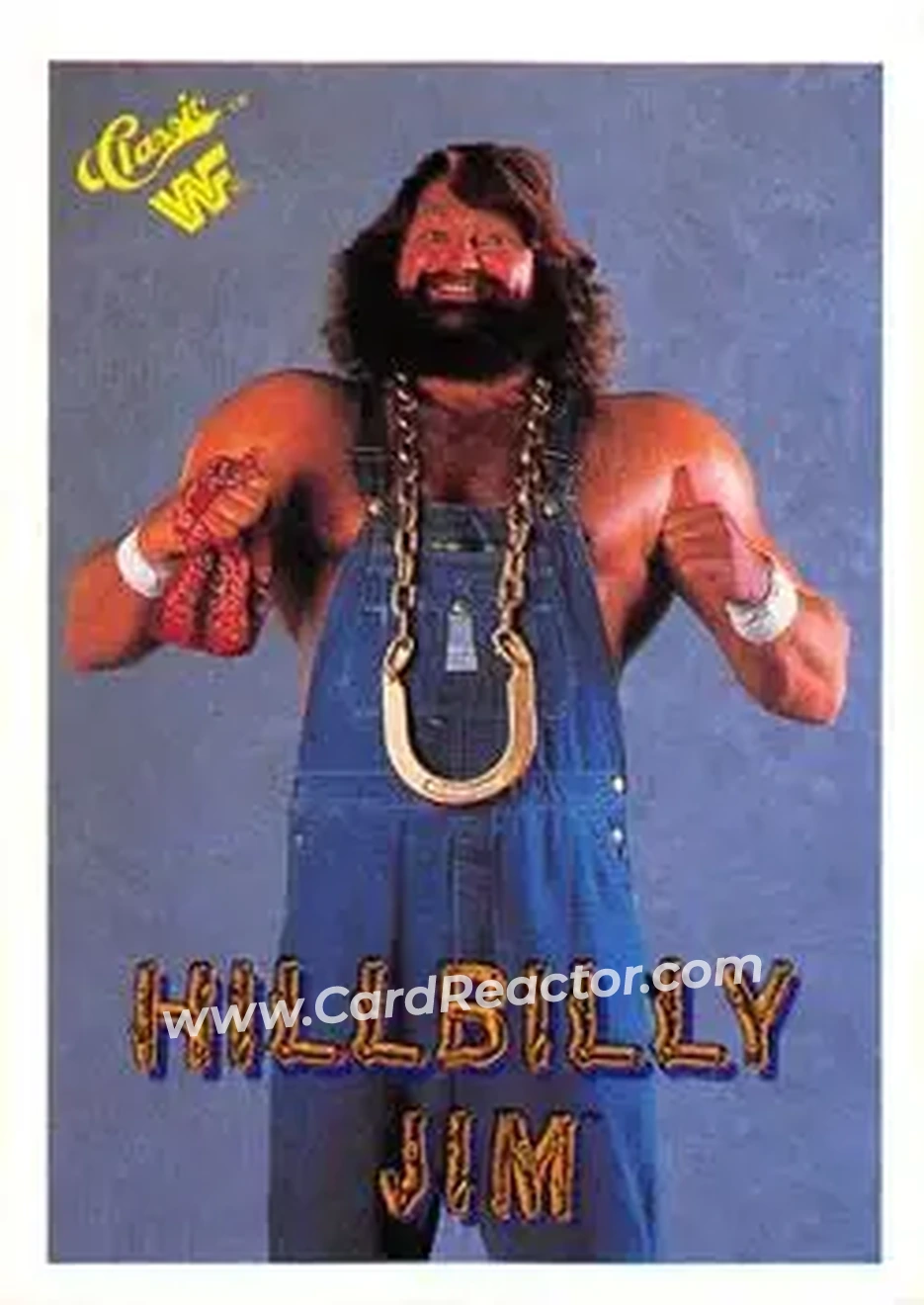 1989 Classic WWF #92 - Hillbilly Jim