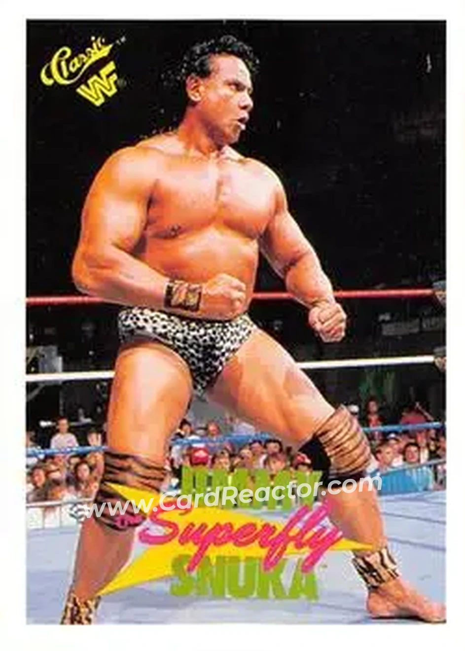 1989 Classic WWF #114 - Superfly Jimmy Snuka
