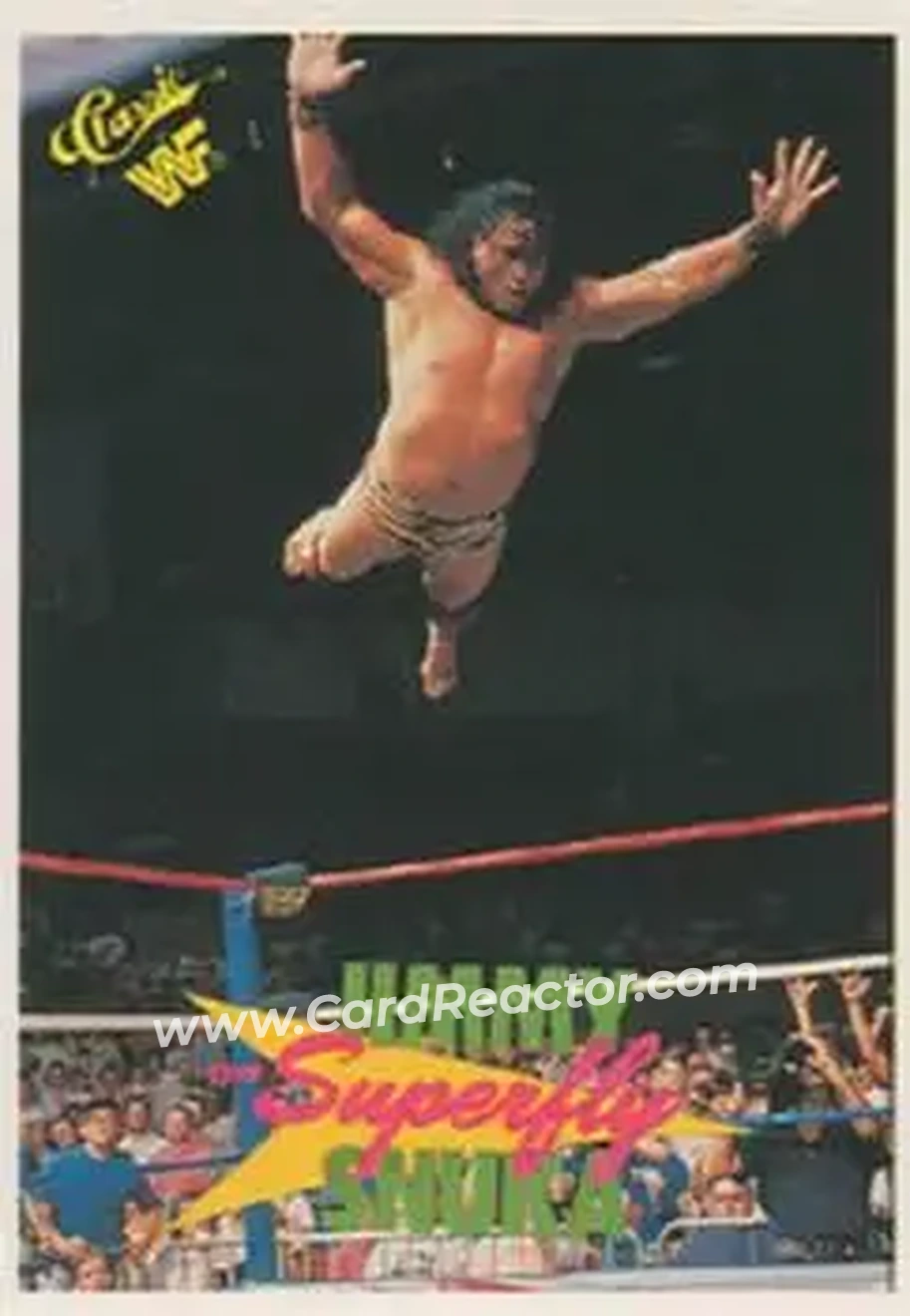 1989 Classic WWF #131 - Superfly Jimmy Snuka