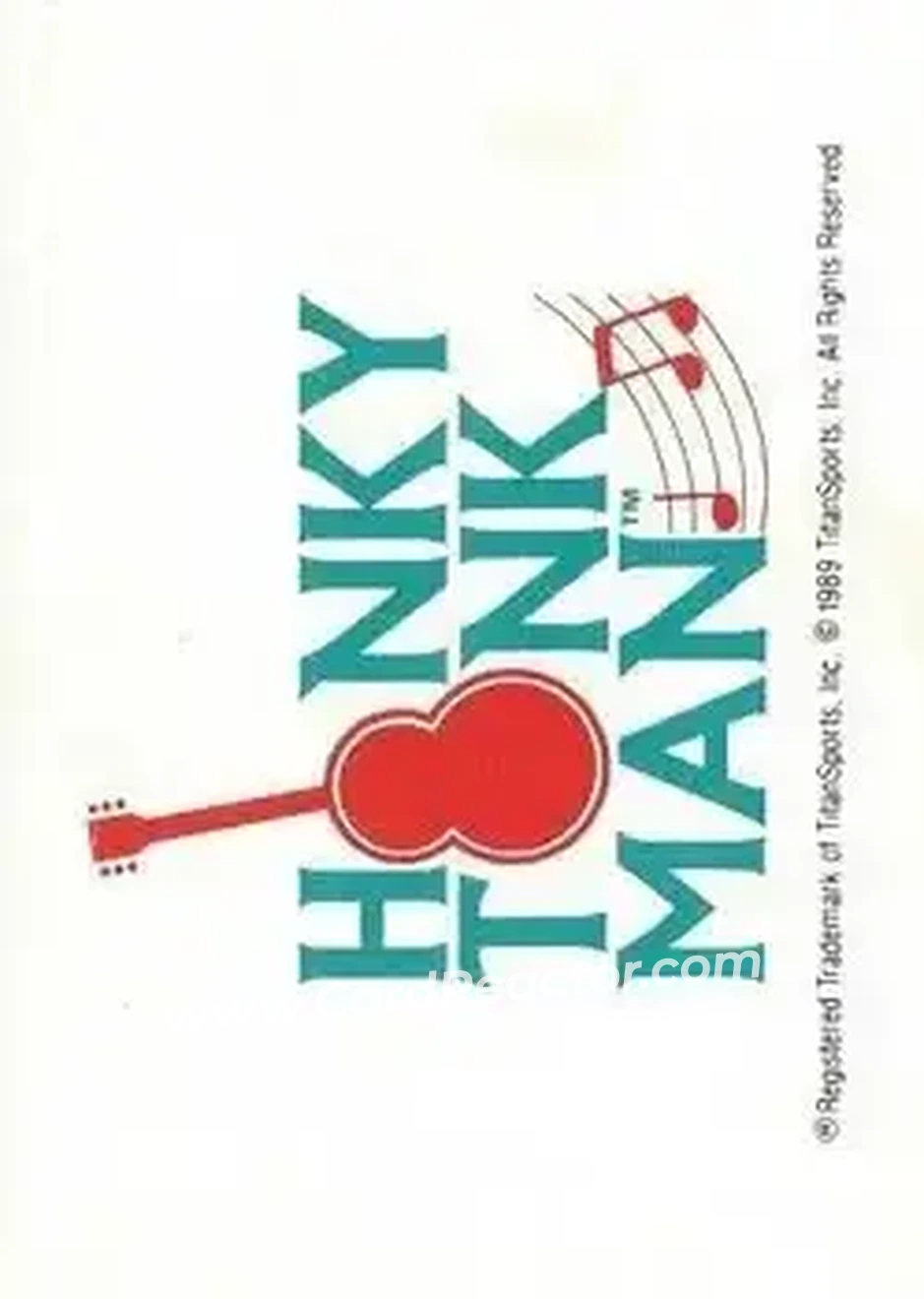 1989 Classic WWF #153 - Honky Tonk Man