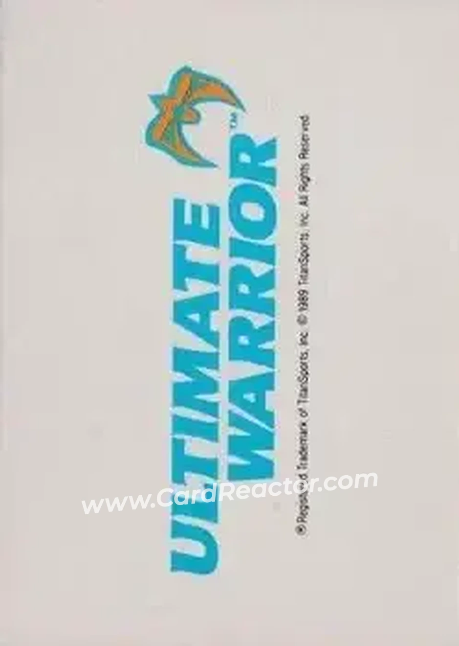 1989 Classic WWF #154 - The Ultimate Warrior