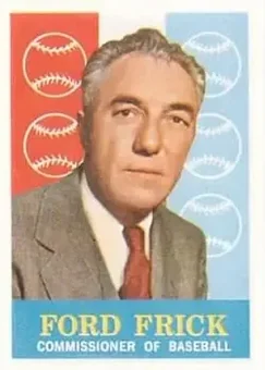 1959 Topps #1 Ford Frick