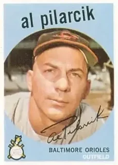1959 Topps #7 Al Pilarcik
