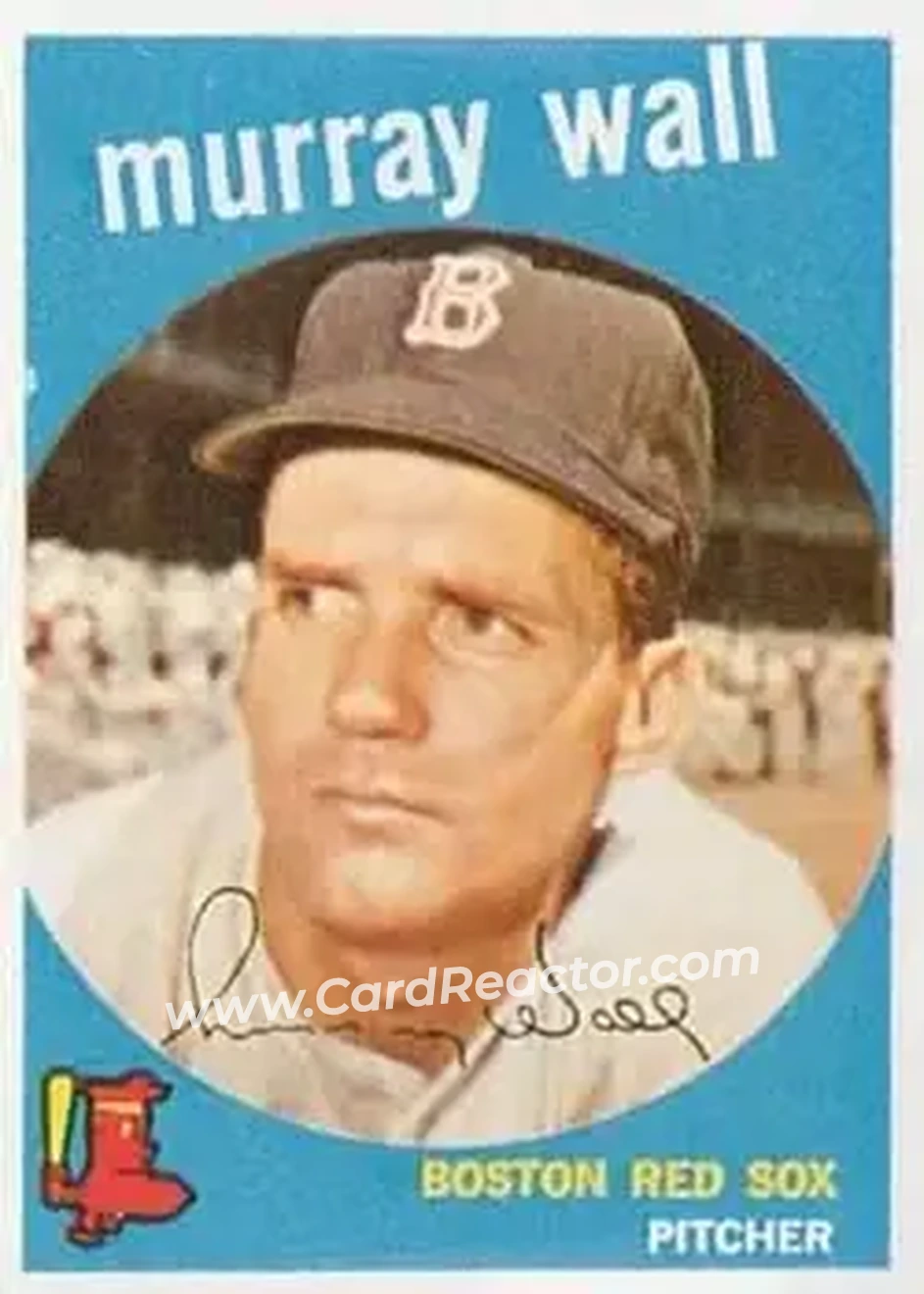 1959 Topps #42 - Murray Wall - Boston Red Sox - Front