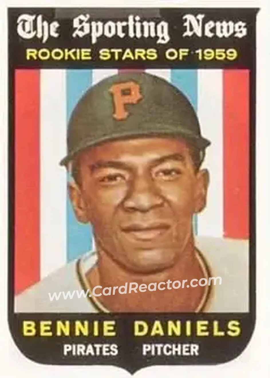 1959 Topps #122 - Bennie Daniels - Pittsburgh Pirates - Front