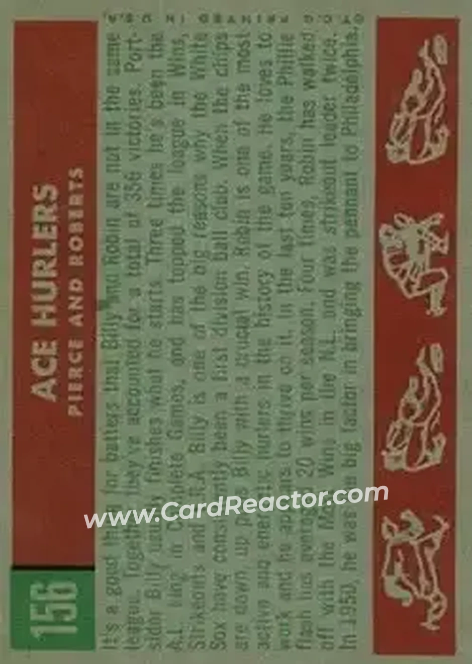 1959 Topps #156 - Card #156 - Back 1959 Topps #156 - Card #156 - Back