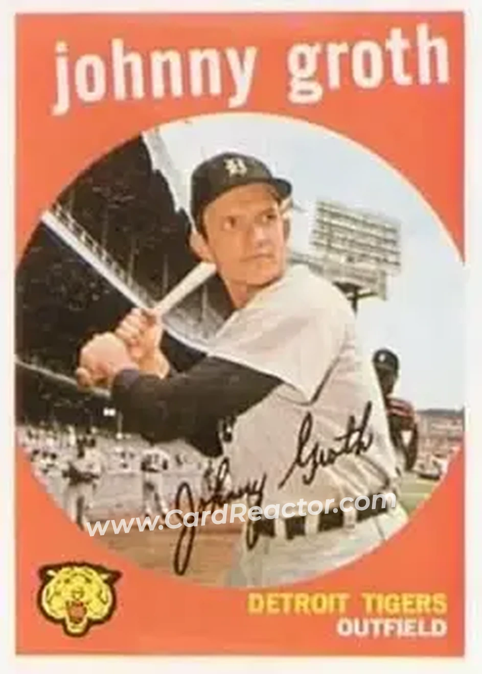1959 Topps #164 - Johnny Groth - Detroit Tigers - Front 1959 Topps #164 - Johnny Groth - Detroit Tigers - Front