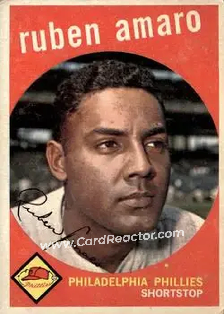 1959 Topps #178 - Ruben Amaro - Philadelphia Phillies - Front