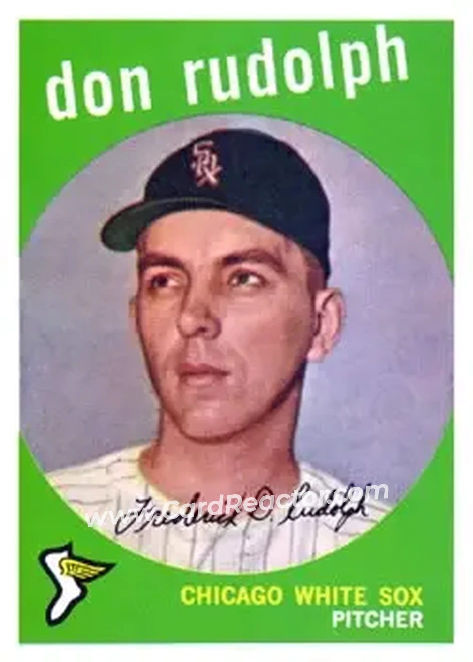 1959 Topps #179 - Don Rudolph - Chicago White Sox - Front