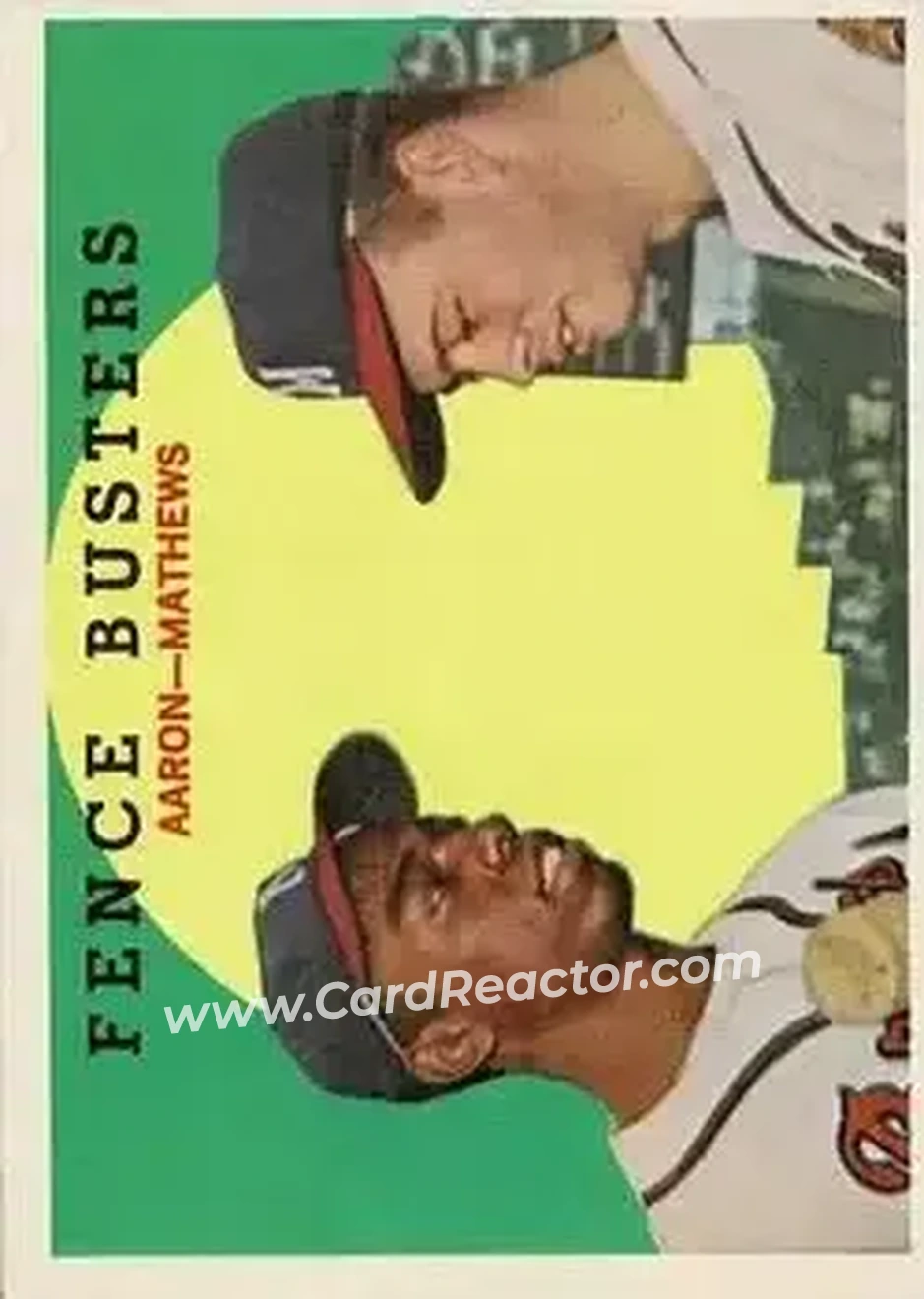 1959 Topps #212b - Eddie Mathews) - Milwaukee Braves - Front