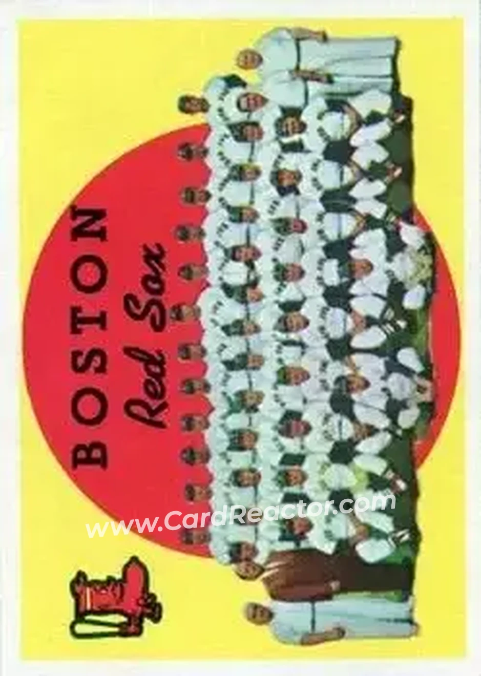 1959 Topps #248b - 264 - Boston Red Sox - Front