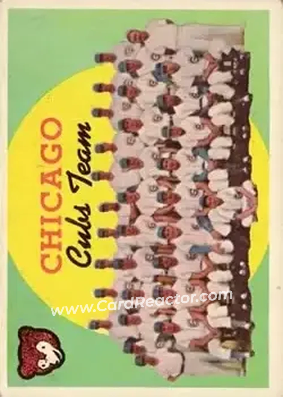 1959 Topps #304 - Card #304 - Chicago Cubs - Front