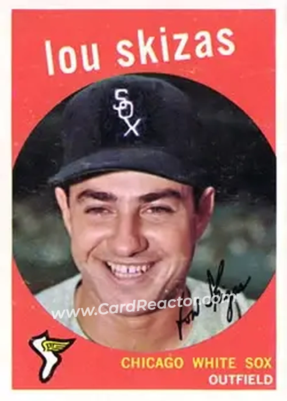 1959 Topps #328 - Lou Skizas - Chicago White Sox - Front